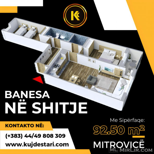 🌇 Shitet Banesa 92.50 m² 🌇