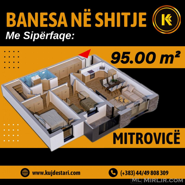 🌇 Shitet Banesa 95.00 m² 🌇