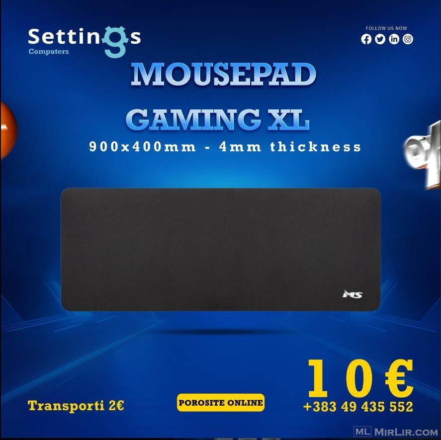 mousepad gaming XL 900x400x4mm