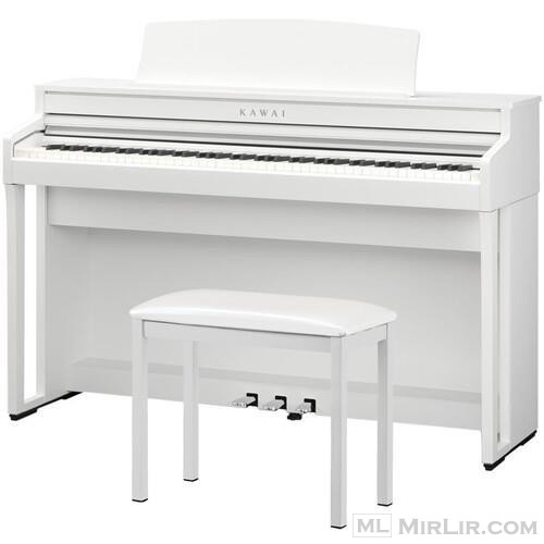 Kawai CA49 Digital Piano with Matching Bench (White)