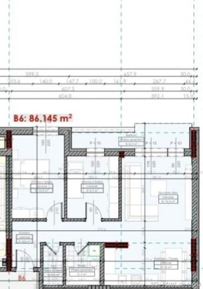 ??????  banesa 86.14 m² ( Dy dhoma gjumi) në Lipjan. 