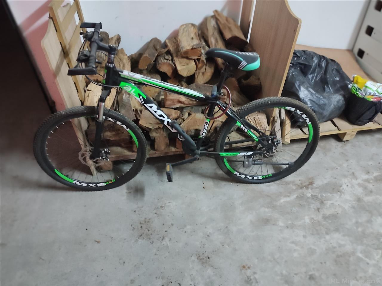 Biçikletë MTB Shimano + frena me disku