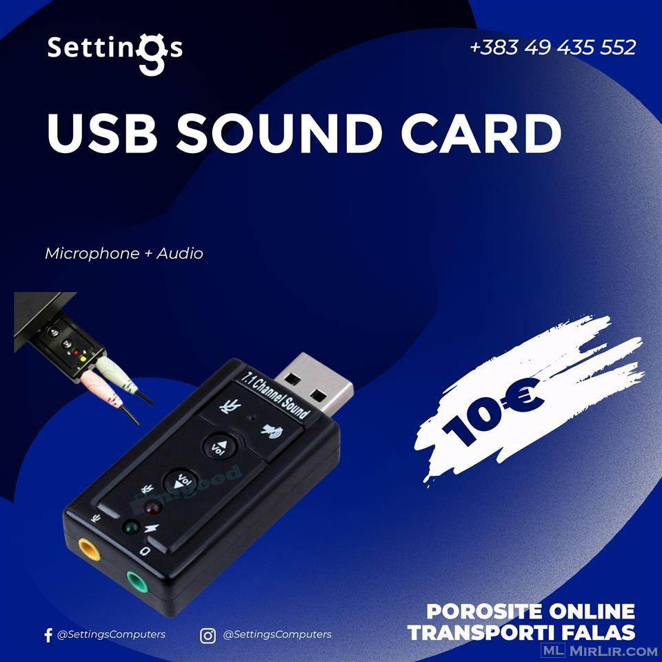 usb sound card unviersal microphone