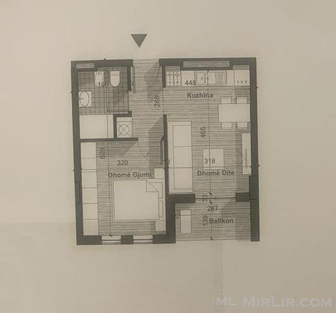 Shitet Apartament 1+1 Tek Univers City (ID B110263) Tirane