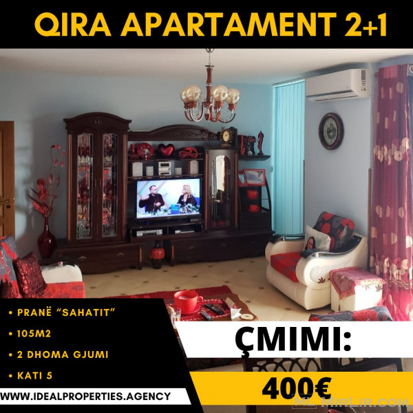 🔥 Jepet me Qira Apartament 2+1 pranë "Sahatit", Shkodër! 🔥