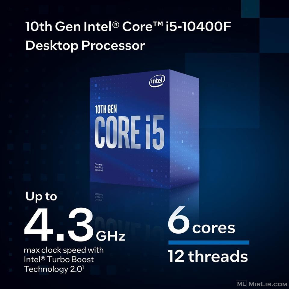 I5 10400f + Motherboard +8 gb ram