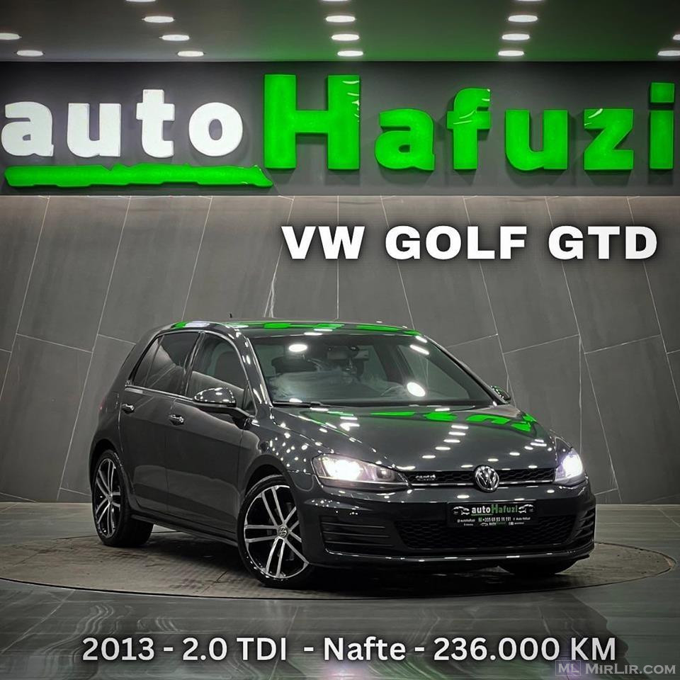 ?2013 - Volkswagen Golf 7 GTD 2.0 TDI