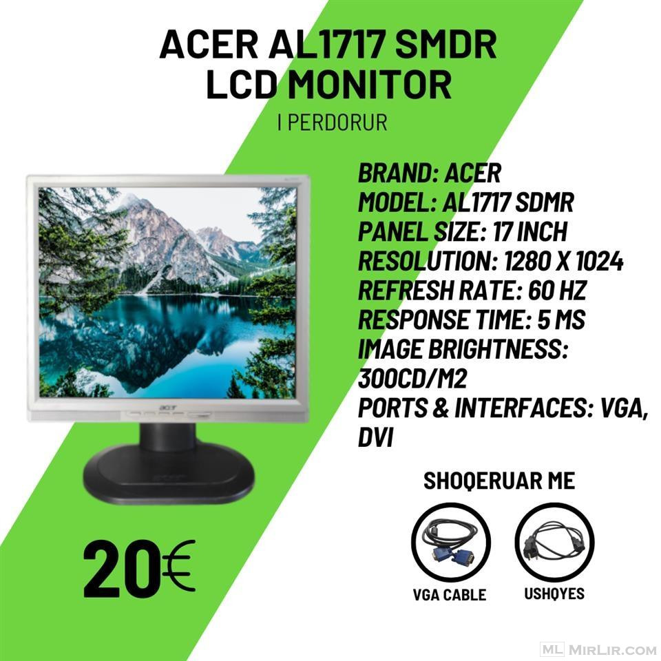 ACER AL1717 SMDR LCD MONITOR