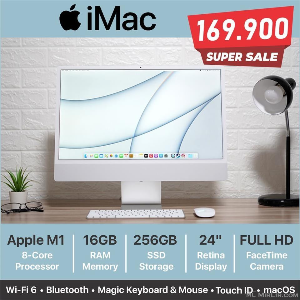 Apple iMAC 24\" Silver Z13K - Cmim shumice