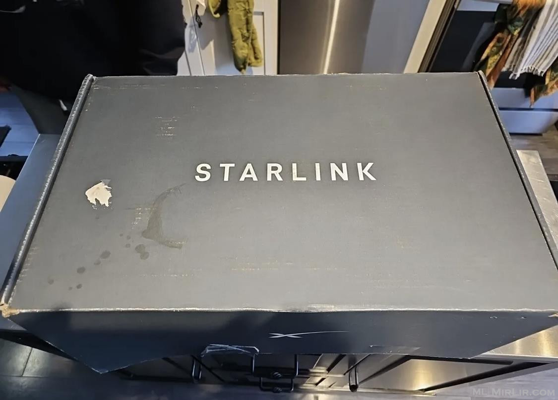 Starlink Internet Satellite Dish Kit Rectangular + Ethernet 