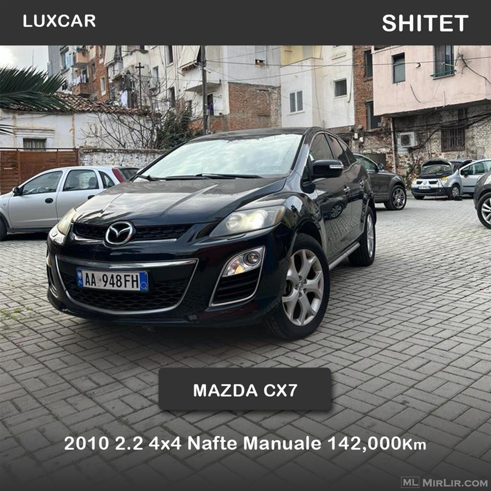 Mazda CX7 2010 2.2 4x4 142,000Km