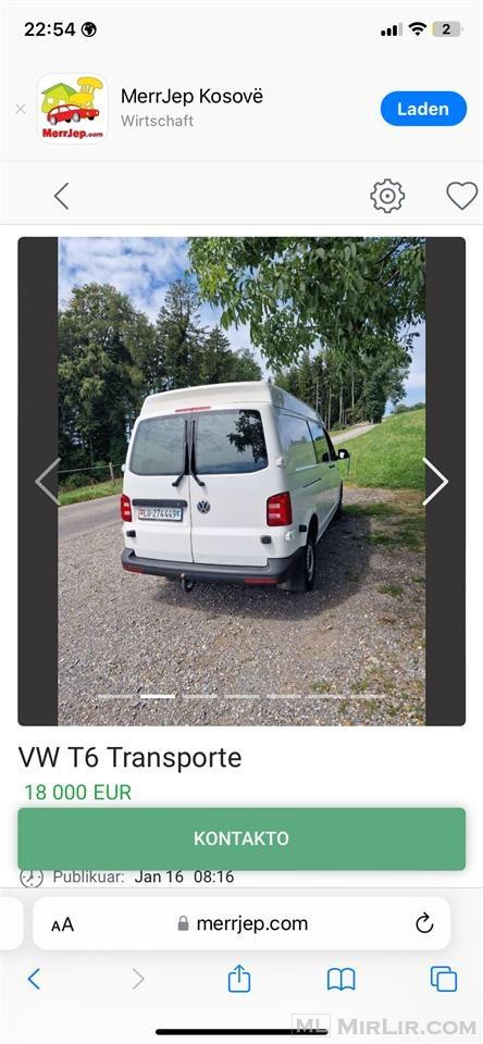 Shitet VWt6 -transporter