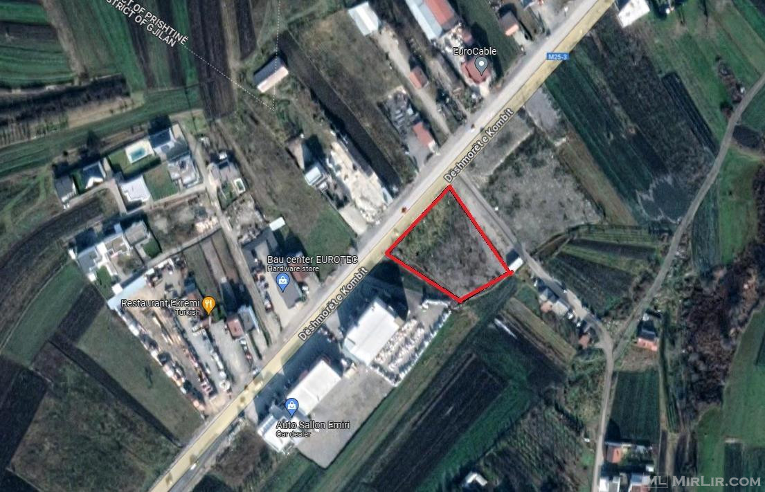 Shitet toka në Gjilan-Shillovë në rrugën Dëshmorët e Kombit