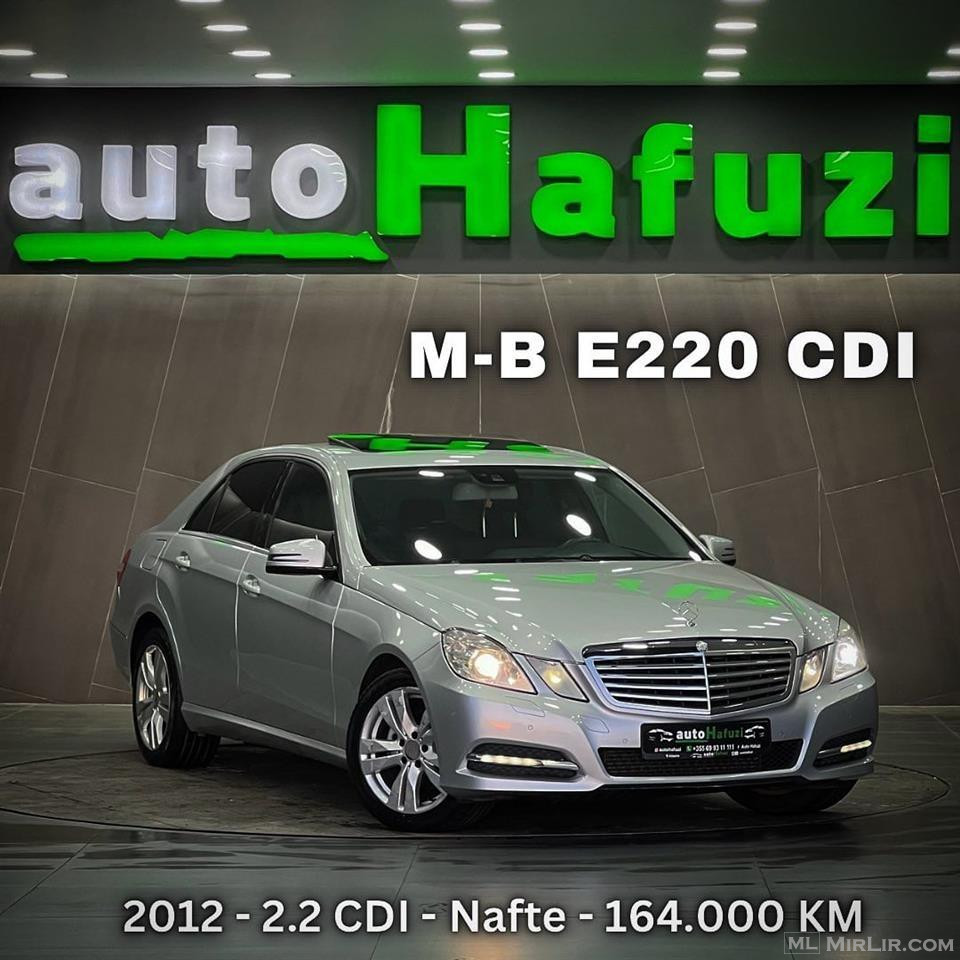 ?2012 - Mercedes-Benz E220 CDI