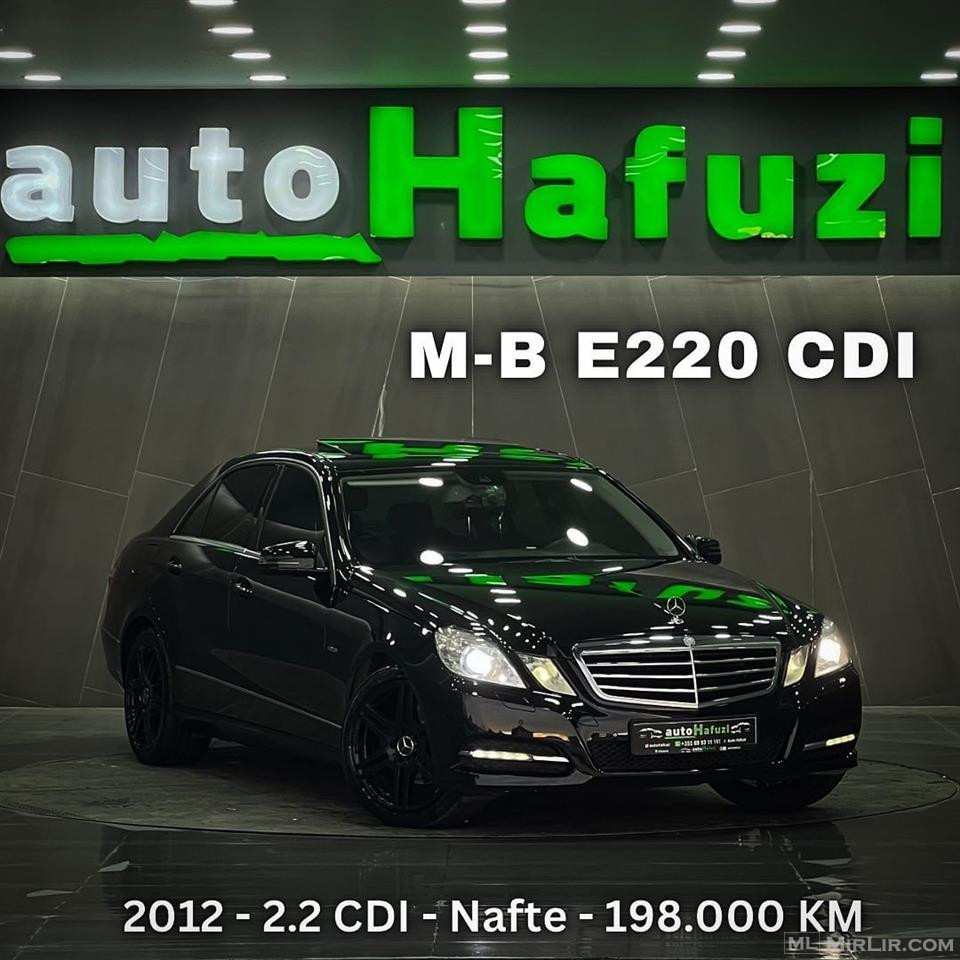 ?2012 - Mercedes-Benz E220 CDI