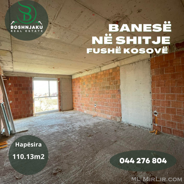 Shitet,  Banesa  3+1, 📍Fushë Kosovë