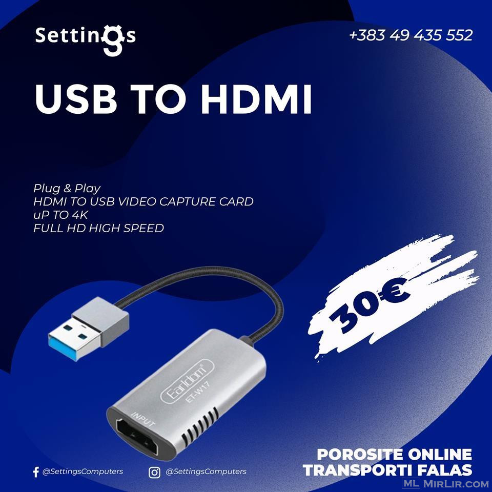 USB TO HDMI USB HDMI