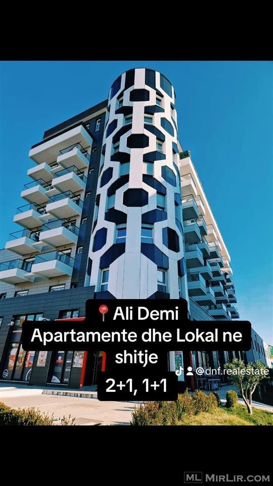 Apartamente dhe Lokal ne shitje te Ali Demi