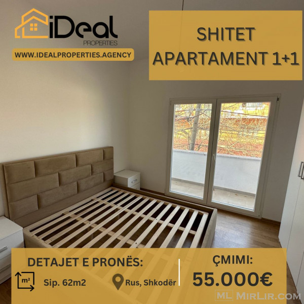🔥 Shitet Apartament 1+1 në "Rus", Shkodër! 🔥