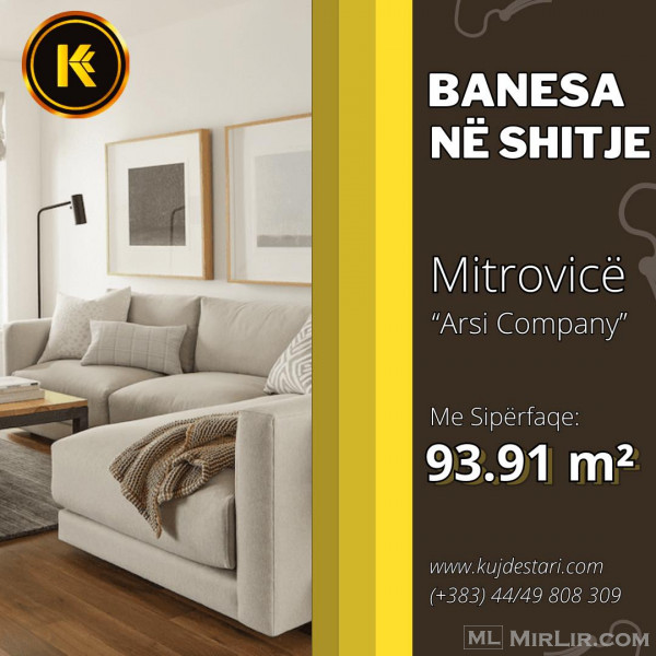 𝐒𝐇𝐈𝐓𝐄𝐓 Banesa me 𝗦𝗶𝗽ë𝗿𝗳𝗮𝗾𝗲 93.91 m²