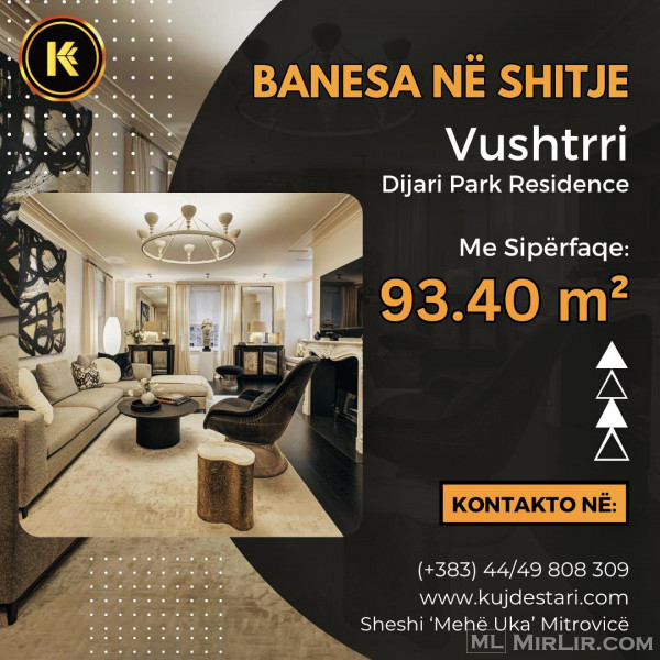🌆 Shitet Banesa me sipërfaqe totale: 93.40 m² 🌆