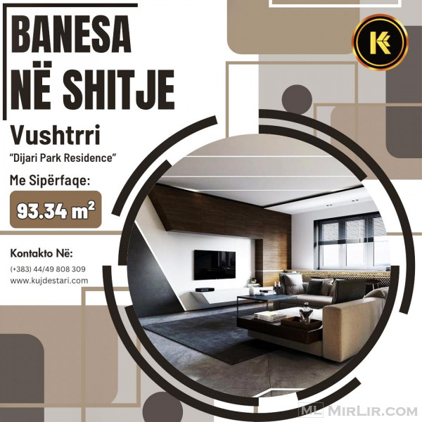 🌆 Shitet Banesa me sipërfaqe totale: 93.34 m² 🌆