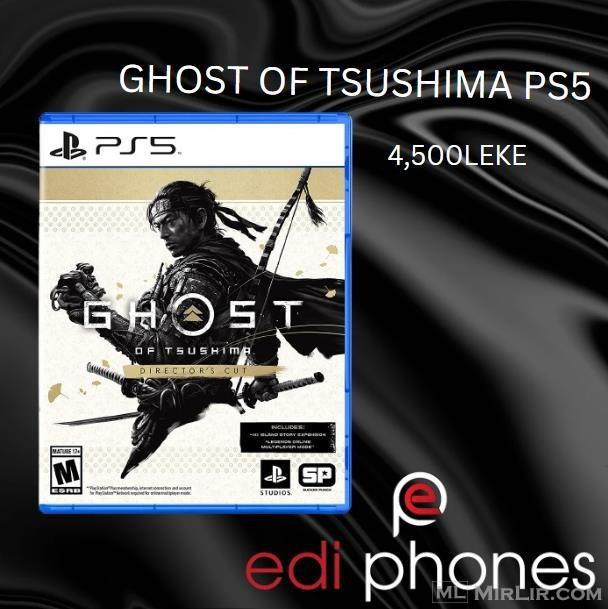 GHOST OF TUSHIMA  PER PS5 ( NEW)?EDI PHONES ?