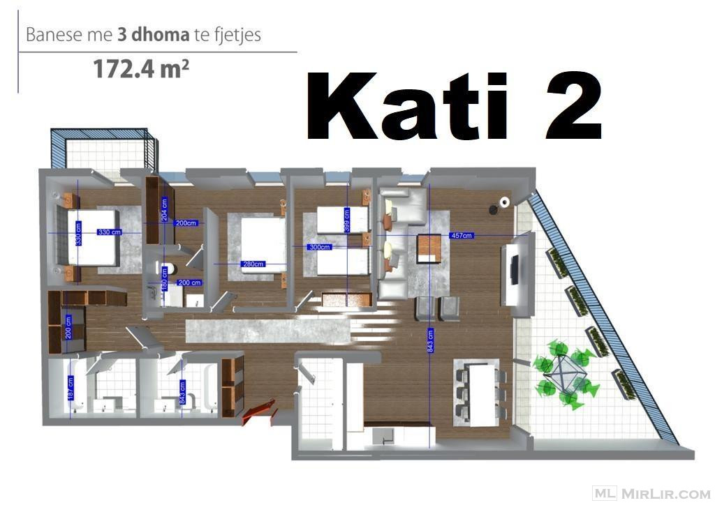 Banese 172 m2 kati 2