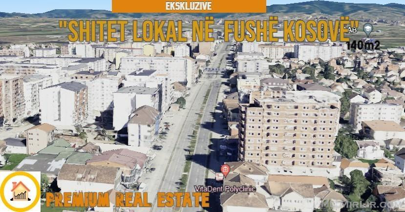 \"Shitet lokal i ri në Fushë Kosovë, 140 m2\"
