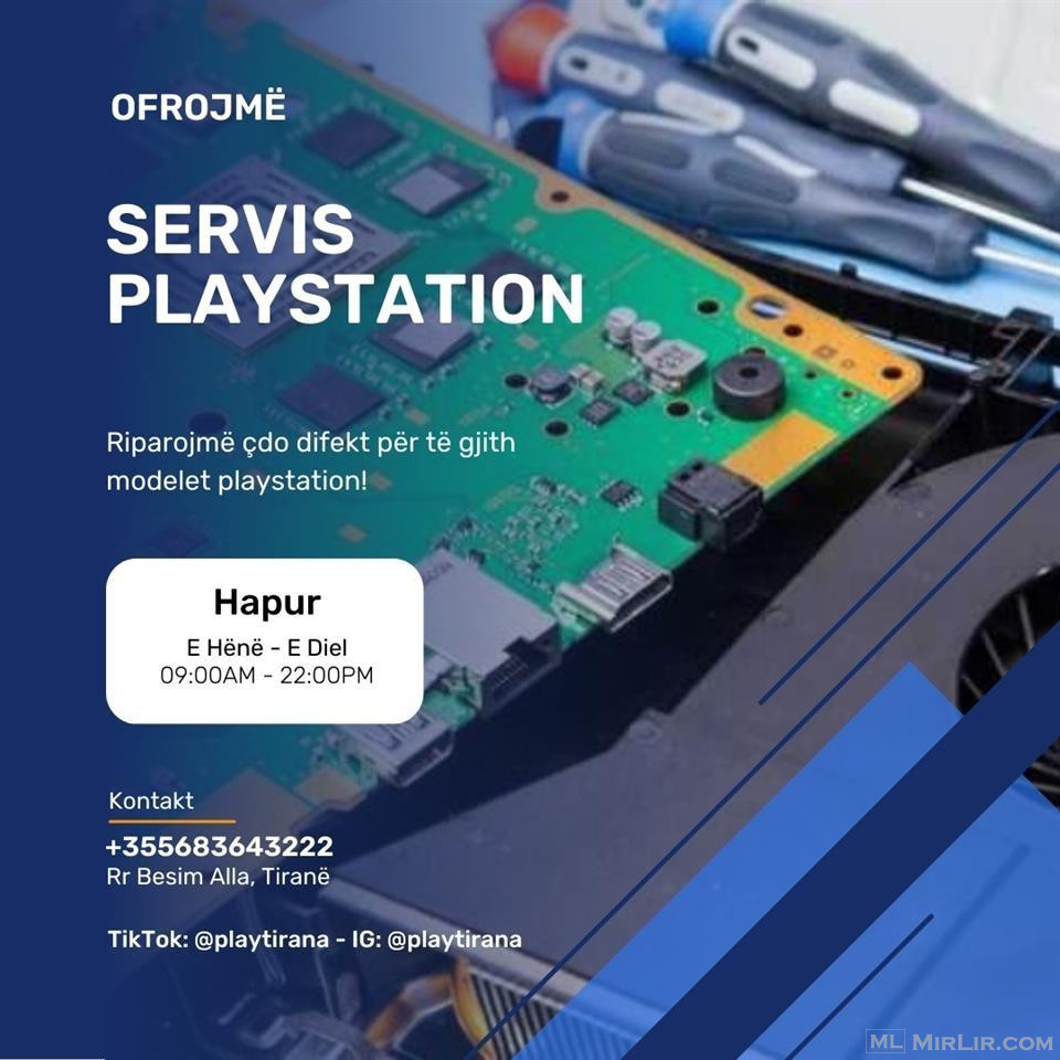 Servis PS5/PS4/PS3