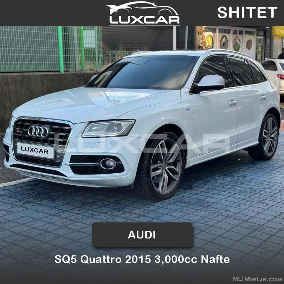 Audi SQ5 Quattro 2015 3,000cc Nafte