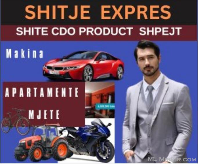 SHITJE EXPRES PER CDO PRODUCT
