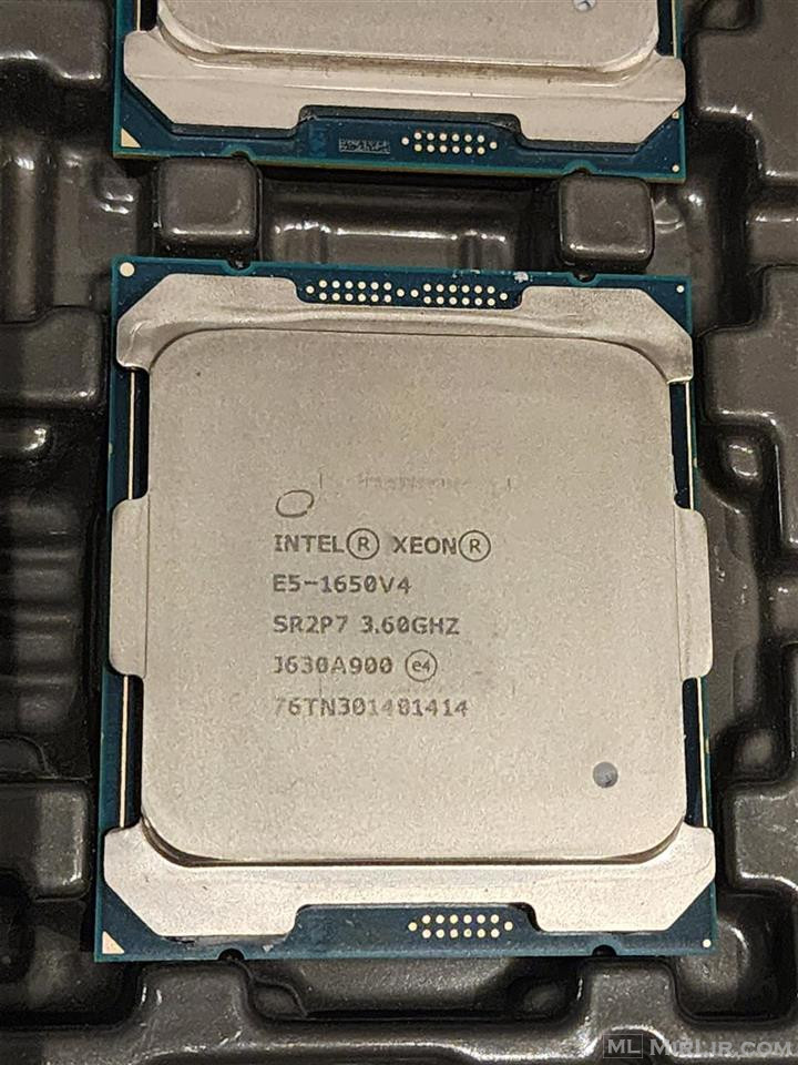 Intel Xeon E5 1650V4 3.6 - 4.0 Ghz 6core/12threas 