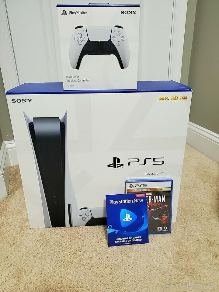 Sony PS5 Disc Edition Console CFI-1115A 825 GB Blu-Ray NEW