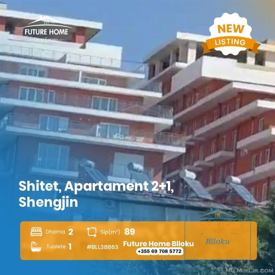 Shitet, Apartament 2+1 Kompleksi Sea view, Shengjine