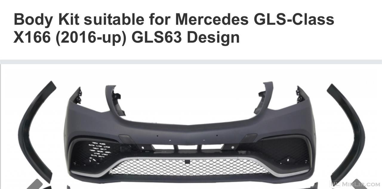 Mercedes GLS X166 2016-2019 set 6.3 amg design 