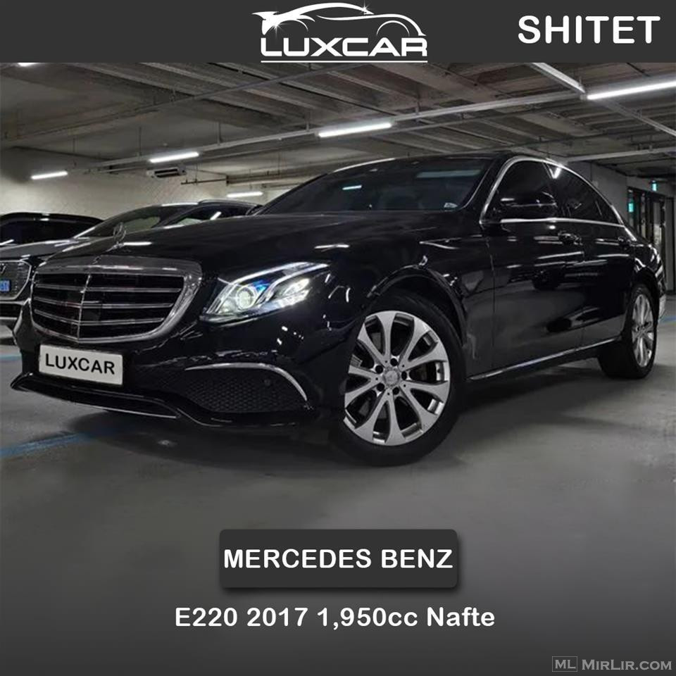 Mercedes Benz E220 2017 1,950cc Nafte