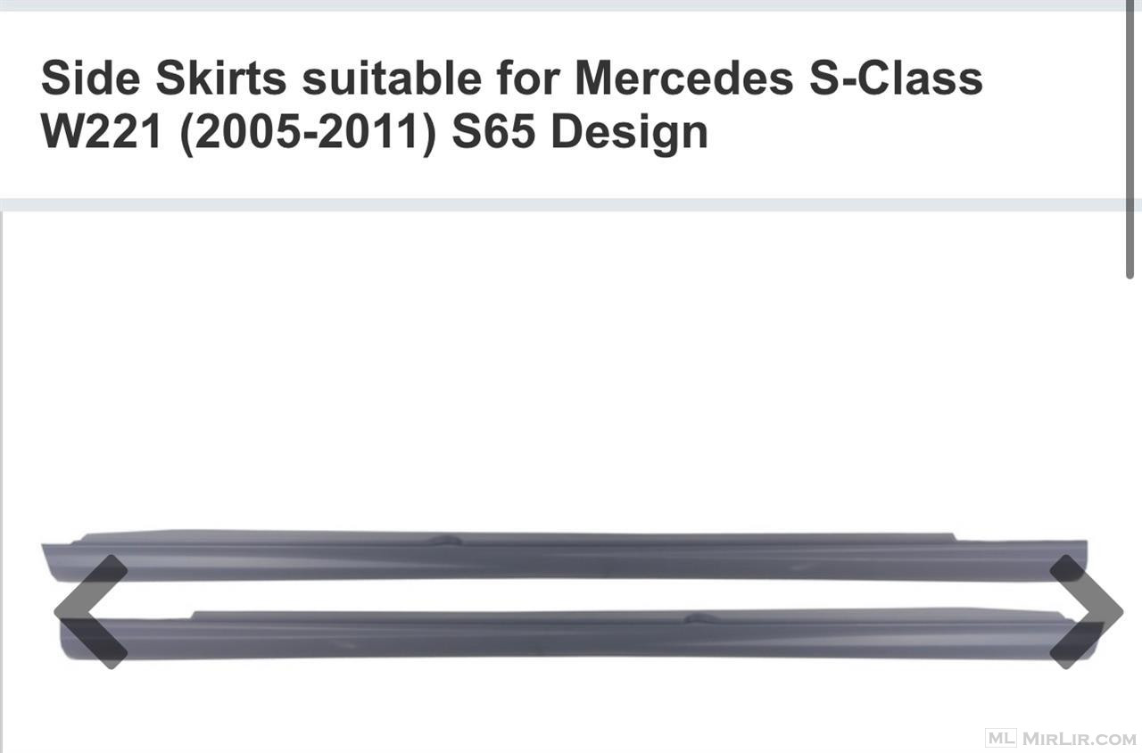 Mercedes S class w221 llaska amg long