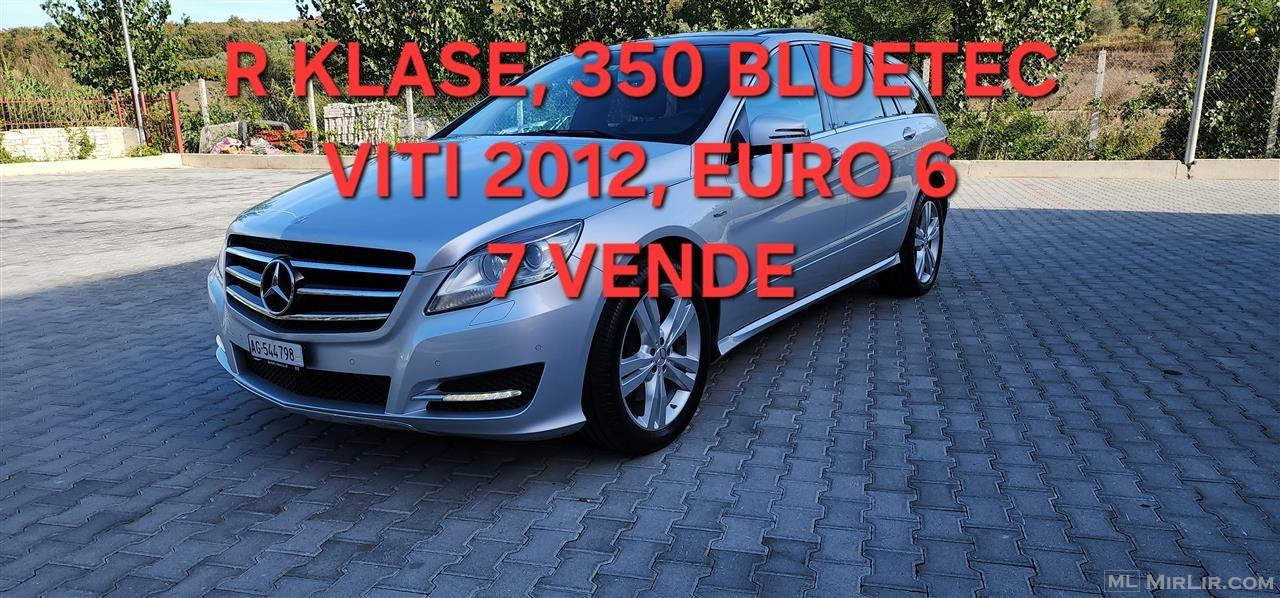 R KLASE, 350 BLUETEC,EURO 6,VITI 2012