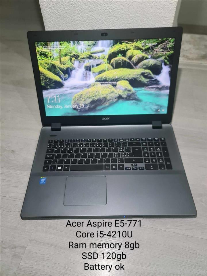 Acer 17inq core i5 Gen4