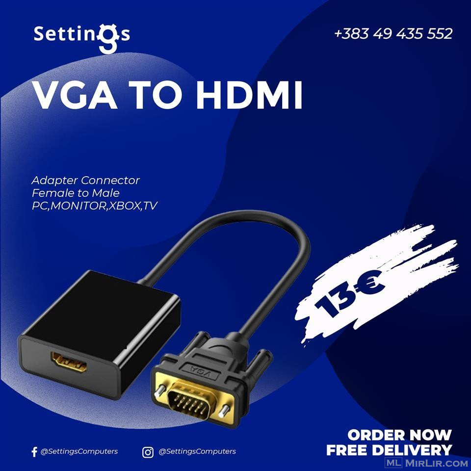 VGA to HDMI