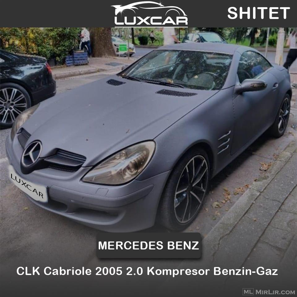  Mercedes Benz CLK Cabriole 2005 2.0 Kompresor Automatik Ben