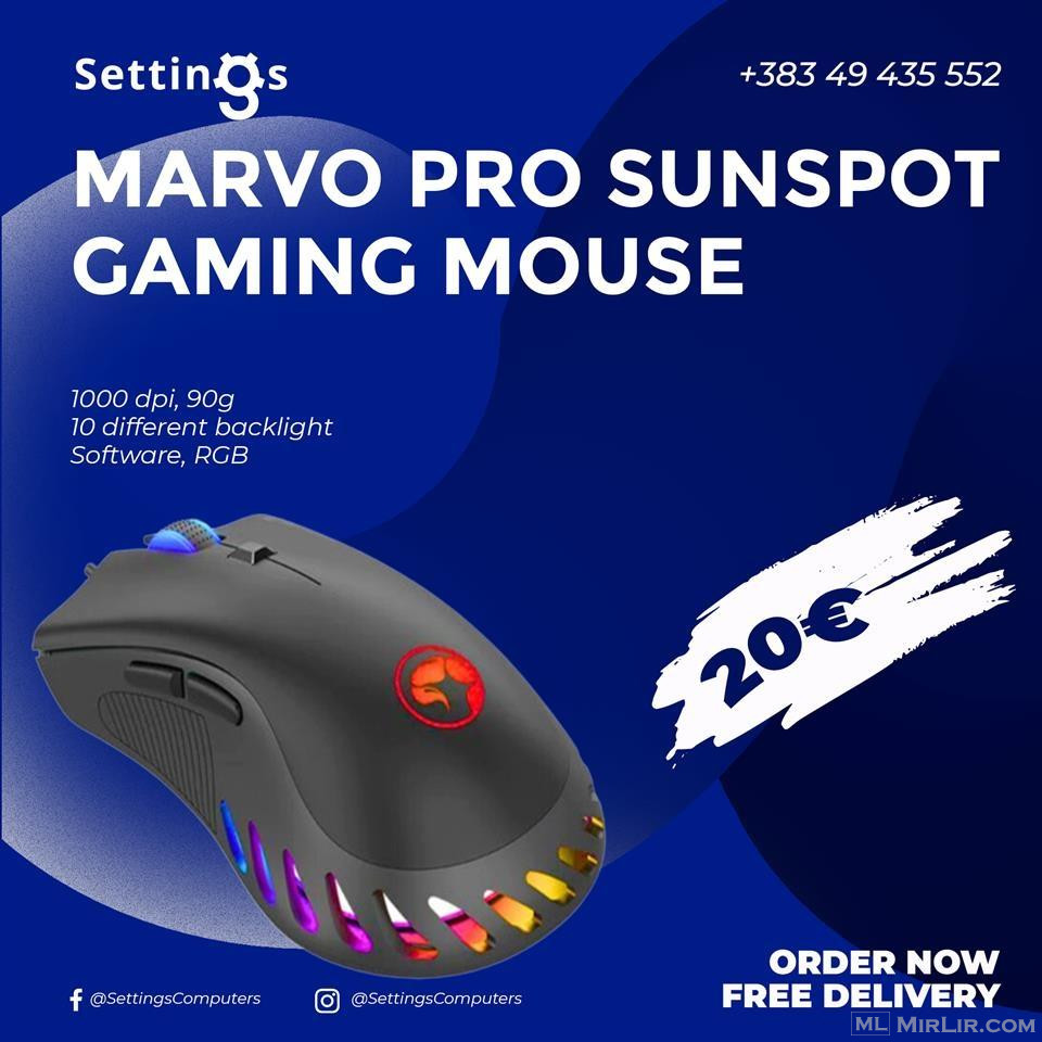 Marvo Pro SunSpot Gaming Mouse