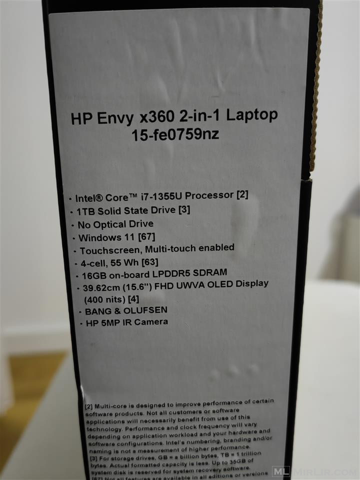 HP Envy X360 15-fe0759nz i7 1355U 16gb 1Tb 15.6 FHD OLED 