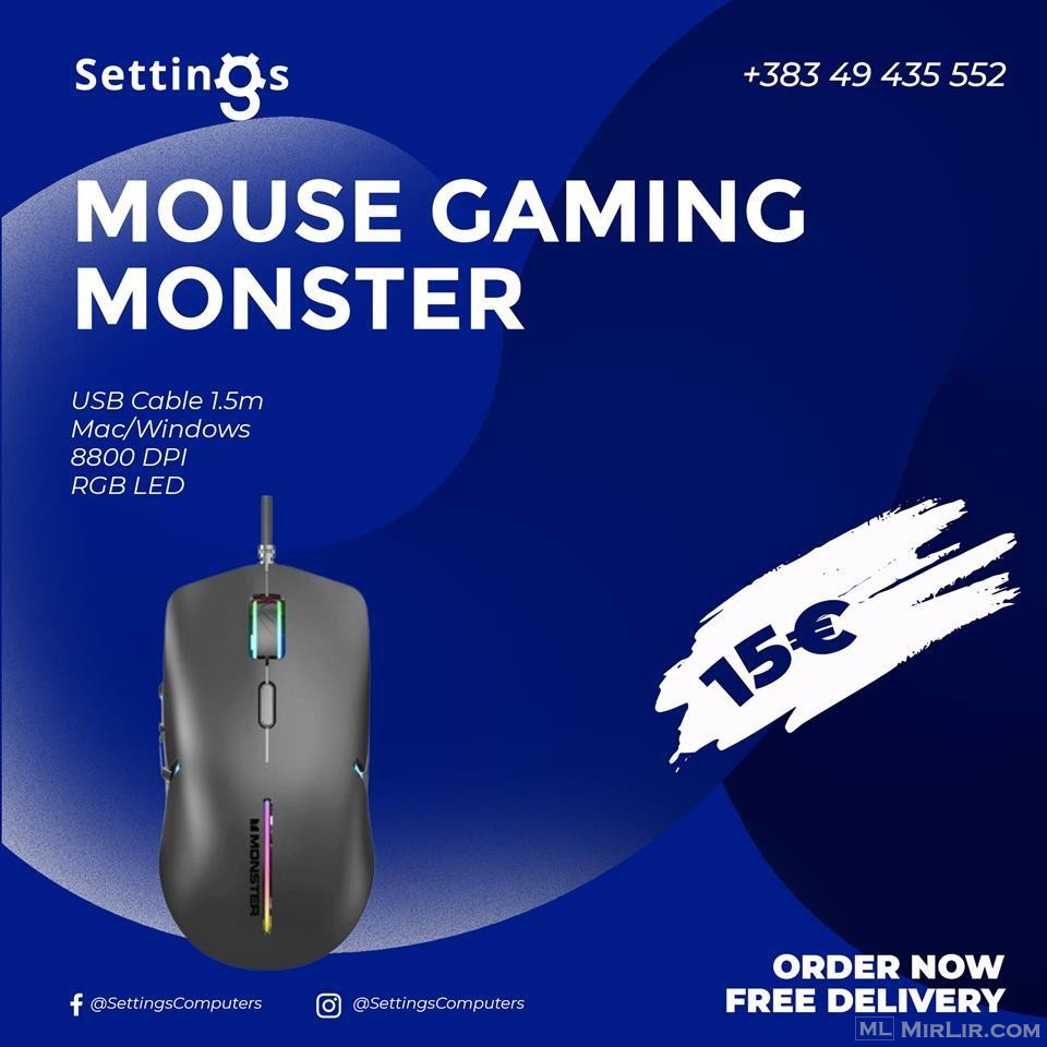 Mouse Gaming Monster