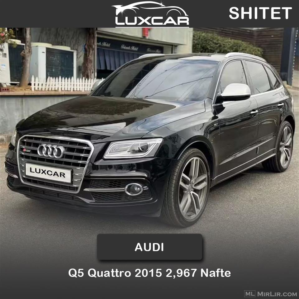 Audi SQ5 Quattro 2015 2,967 Nafte 