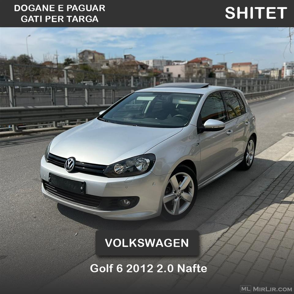 Volkswagen Golf 6 2013 2.0 Nafte