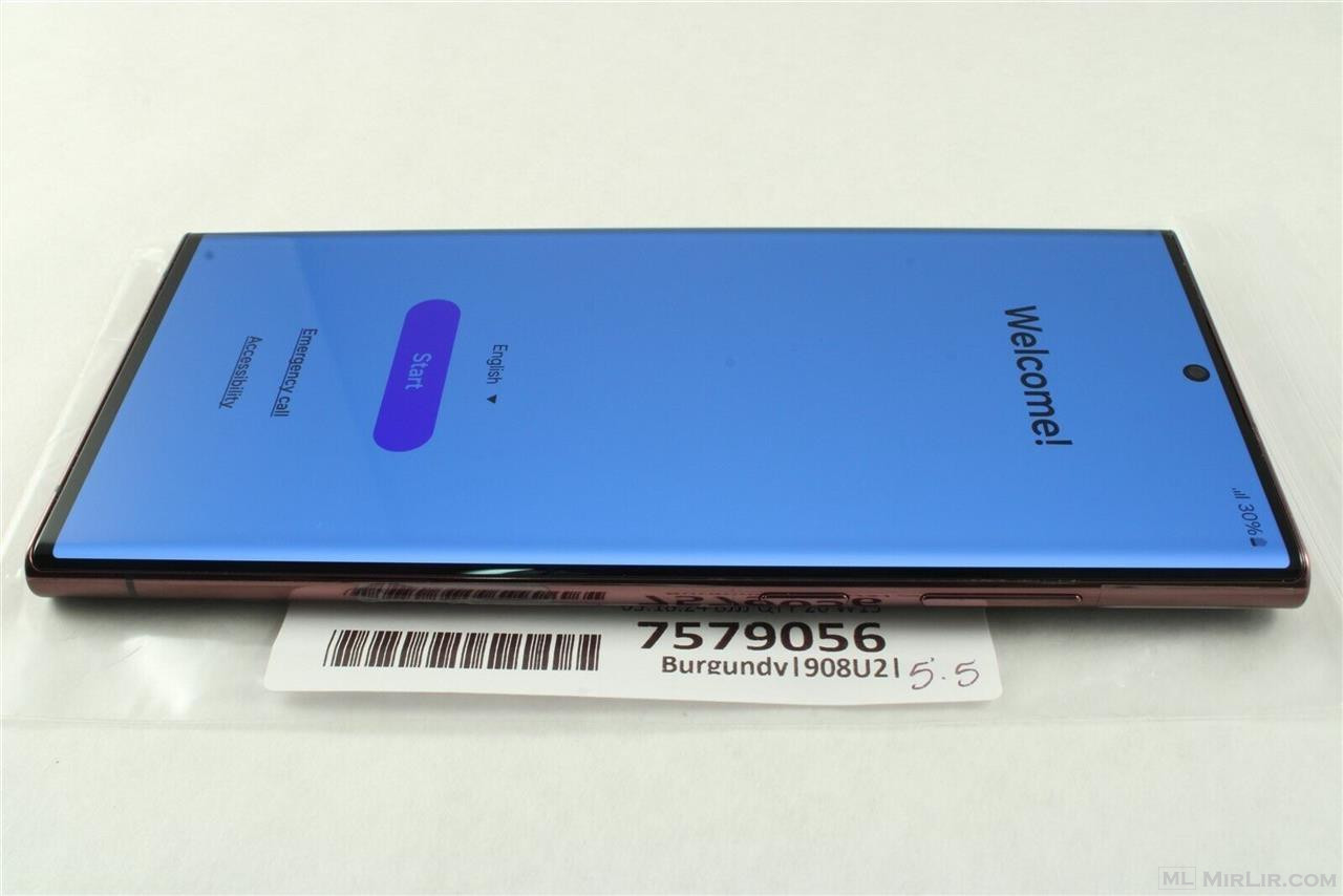 Samsung Galaxy S22 Ultra 256GB Burgundy Unlocked AT&T T-Mobi