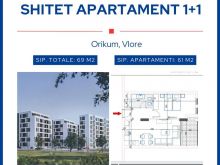 SHITET APARTAMENT 1+1 NE ORIKUM, VLORE