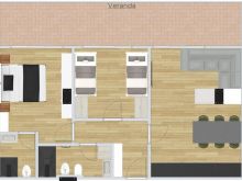 Shitet apartament 2+1+2 tek Kompleksi Seven, Pazari i Ri